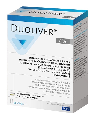 DUOLIVER PLUS 24 COMPRESSE - farmachicca