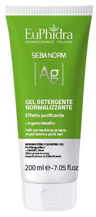 EUPHIDRA SEBANORM AG GEL DETERGENTE 200 ML - farmachicca