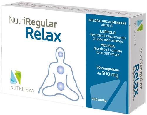 NUTRIREGULAR RELAX 20 COMPRESSE - farmachicca