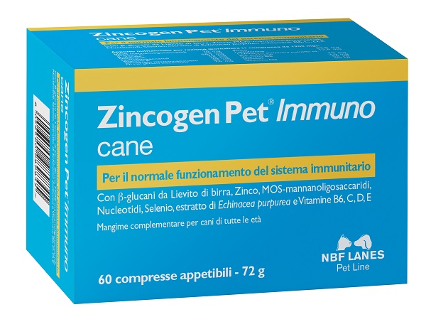 ZINCOGEN PET IMMUNO 60 COMPRESSE - farmachicca