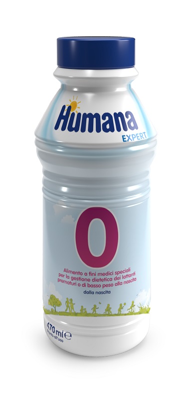 HUMANA 0 EXPERT 470 ML BOTTIGLIA - farmachicca