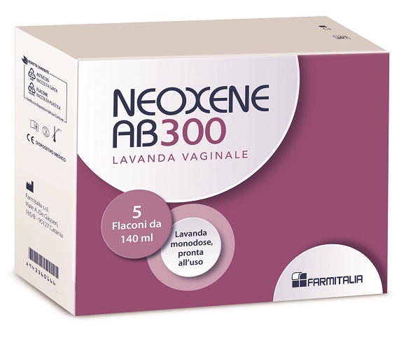 NEOXENE AB 300 LAVANDA VAGINALE 5 FLACONI DA 140 ML - farmachicca
