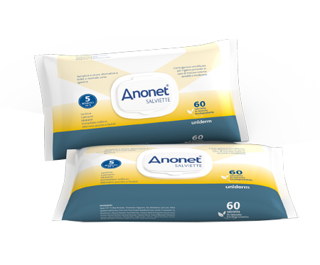 ANONET SALVIETTE 60 PEZZI - farmachicca