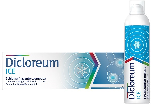 DICLOREUM ICE SCHIUMA FRIZZANTE 150 ML - farmachicca