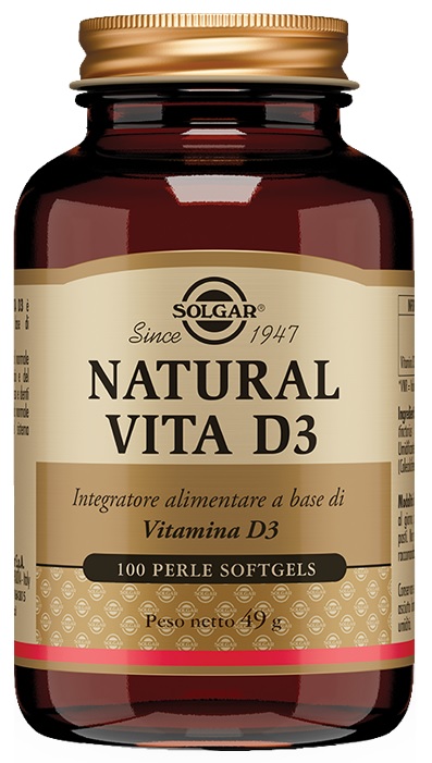 NATURAL VITA D3 100 PERLE - farmachicca