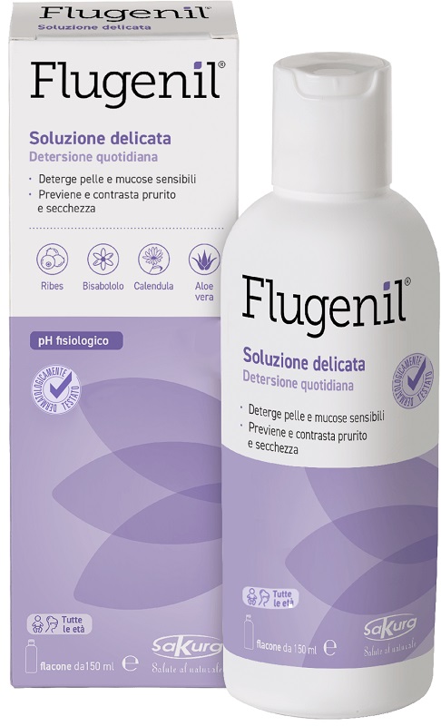 FLUGENIL SOLUZIONE INTIMA DELICATA 150 ML - farmachicca