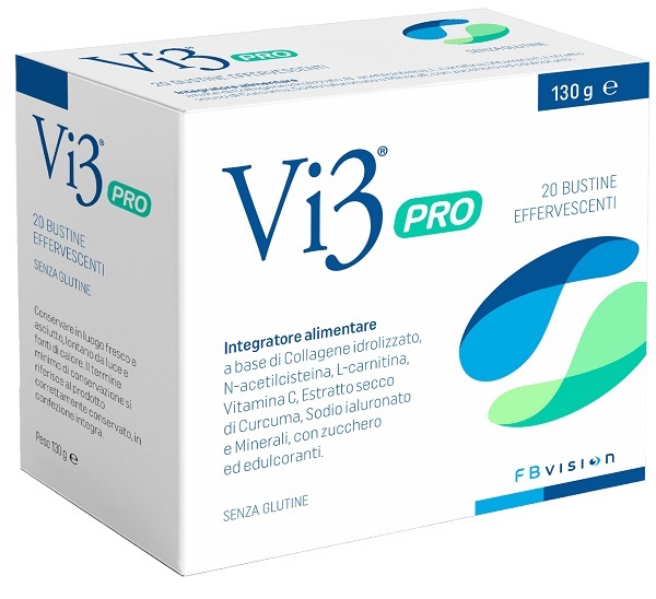 VI3 PRO 20 BUSTINE EFFERVESCENTI - farmachicca