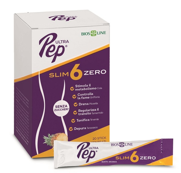 ULTRA PEP SLIM 6 ZERO ANANAS 20 STICK - farmachicca