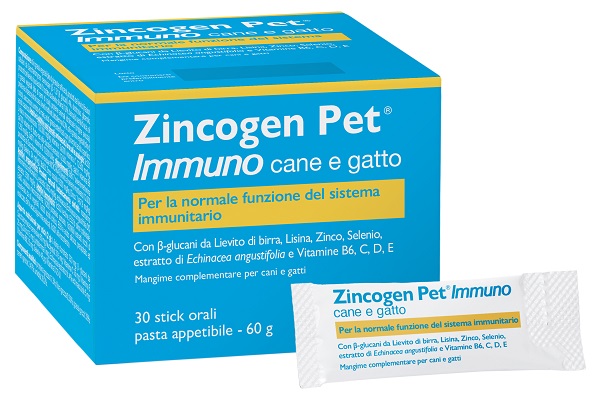 ZINCOGEN PET IMMUNO PASTA 30 STICK - farmachicca