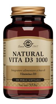 NATURAL VITA D3 1000 100 PERLE SOFTGEL - farmachicca