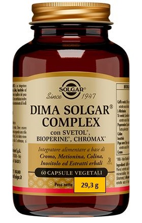 DIMA SOLGAR COMPLEX 60 CAPSULE VEGETALI - farmachicca