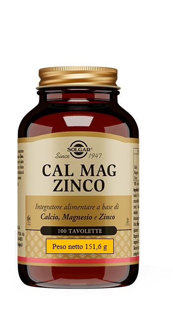 CAL MAG ZINCO 100 TAVOLETTE - farmachicca