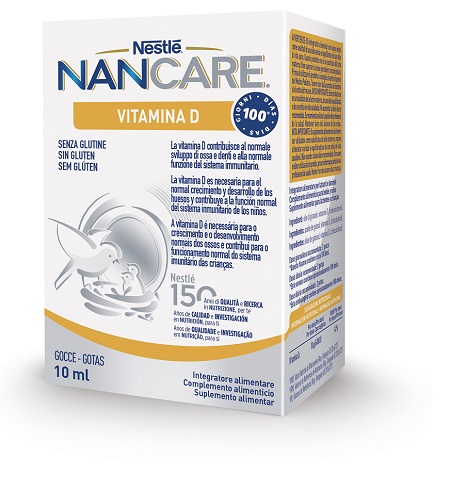 NANCARE VITAMINA D GOCCE 10 ML - farmachicca