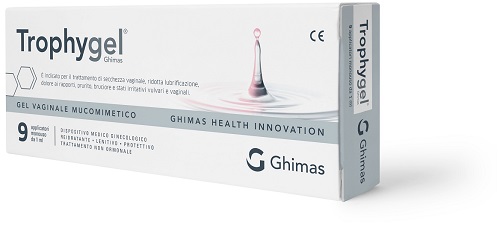 GEL VAGINALE MUCOMIMETICO TROPHYGEL GHIMAS 9 APPLICATORI MONOUSO DA 1 ML - farmachicca