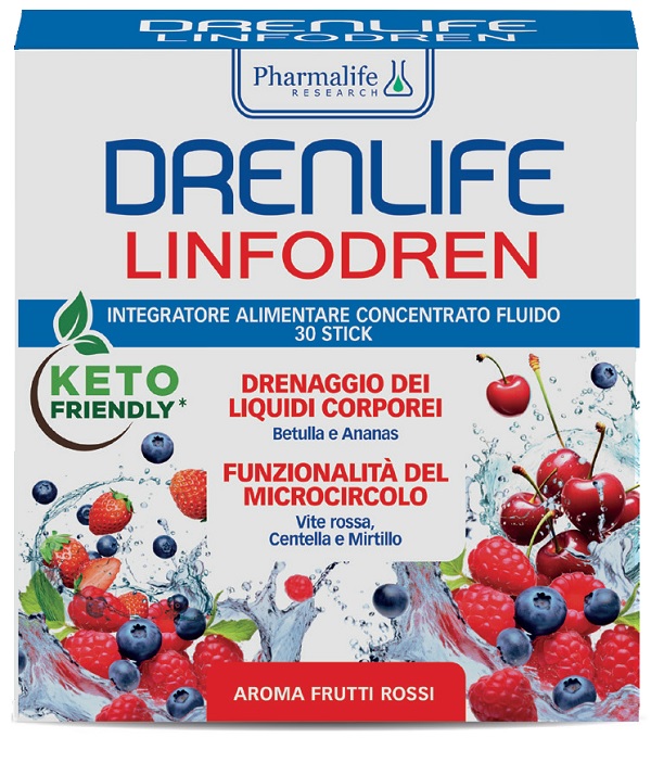 DRENLIFE LINFODREN 30 STICK - farmachicca