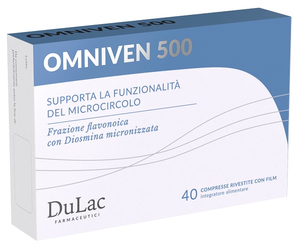 OMNIVEN 500 40 COMPRESSE - farmachicca