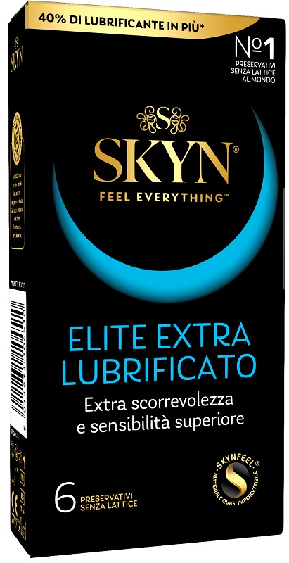 PROFILATTICO SKYN ELITE EXTRA LUBRIFICATO 6 PEZZI - farmachicca