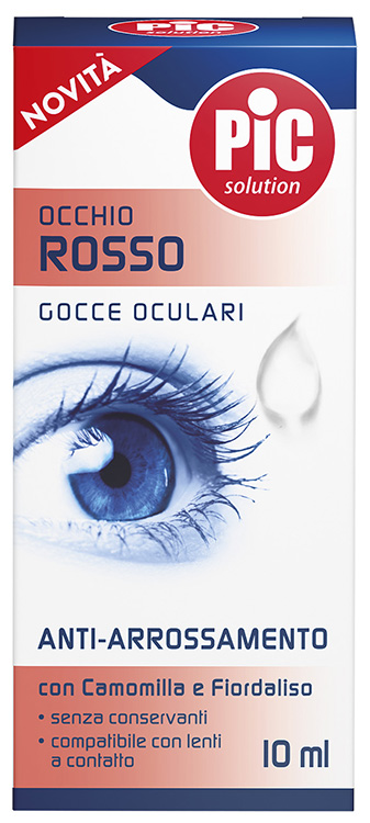 PIC GOCCE OCULARI OCCHIO ROSSO 10 ML - farmachicca