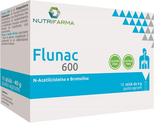 FLUNAC 600 10 STICK - farmachicca