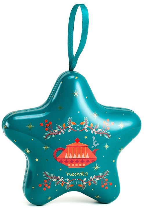 NEAVITA INFUSO ARANCIA E CANNELLA FILTROSCRIGNO IN STELLA DI NATALE 8 FILTRI DA 3,5 G - farmachicca