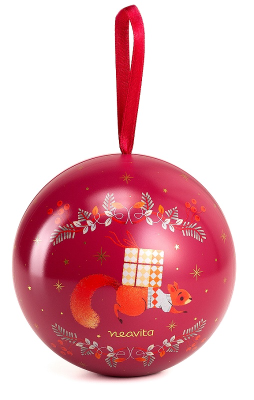 NEAVITA INFUSO MANDORLE CARAMELLATE FILTROSCRIGNO IN PALLA DI NATALE 8 FILTRI DA 3,5 G - farmachicca