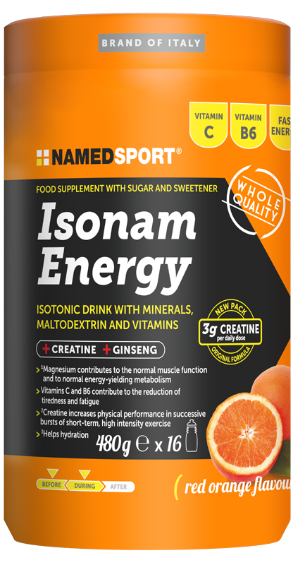 ISONAM ENERGY ORANGE 480 G - farmachicca