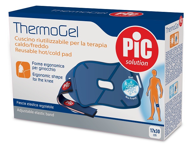 THERMOGEL GINOCCHIO FASCIA 17X30 CM ITC - farmachicca