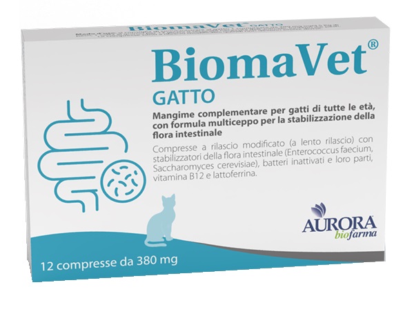 BIOMAVET GATTO 380MG 12 COMPRESSE - farmachicca