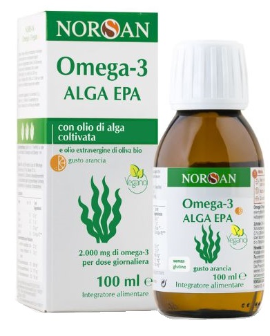 NORSAN OMEGA 3 ALGA EPA 100 ML - farmachicca