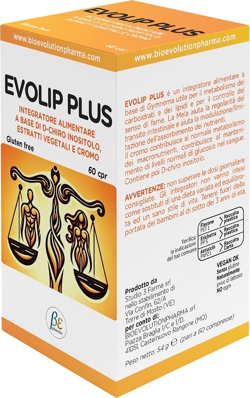 EVOLIP PLUS 60 COMPRESSE - farmachicca