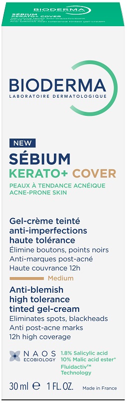 SEBIUM KERATO+ COVER 30 ML - farmachicca