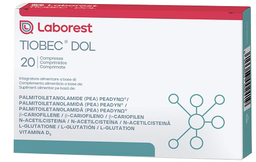TIOBEC DOL 20 COMPRESSE NUOVA FORMULA - farmachicca