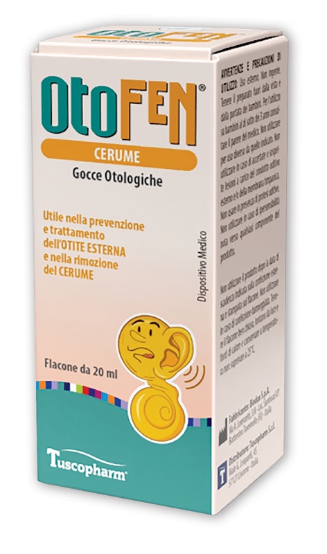OTOFEN CERUME GOCCE OTOLOGICHE 20 ML - farmachicca