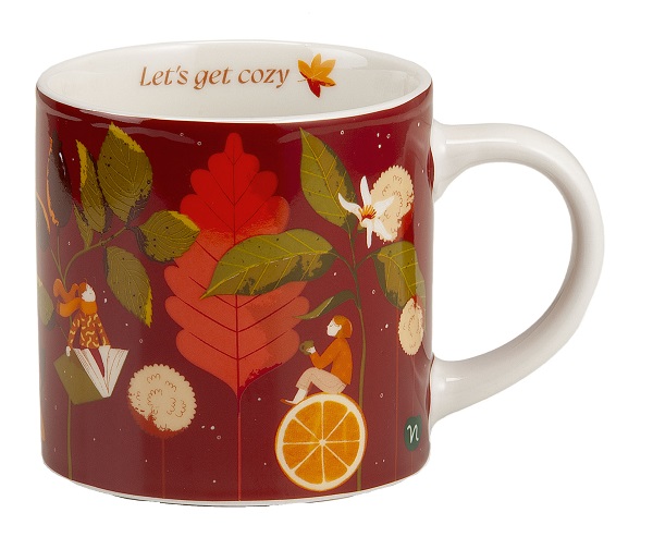 NEAVITA MUG WARMY TEA TAZZA ROSSA 400 ML - farmachicca