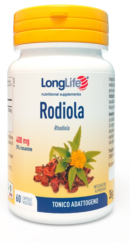 LONGLIFE RODIOLA 3% ROSAVINE 400 MG 60 TAVOLETTE - farmachicca