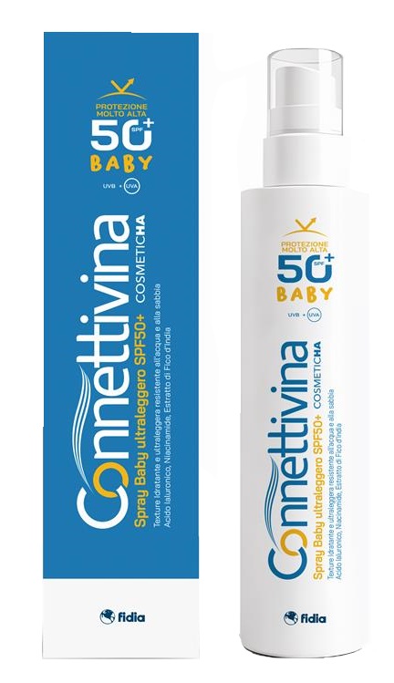 CONNETTIVINA SPRAY BABY ULTRALEGGERO SPF50+ 180 ML - farmachicca