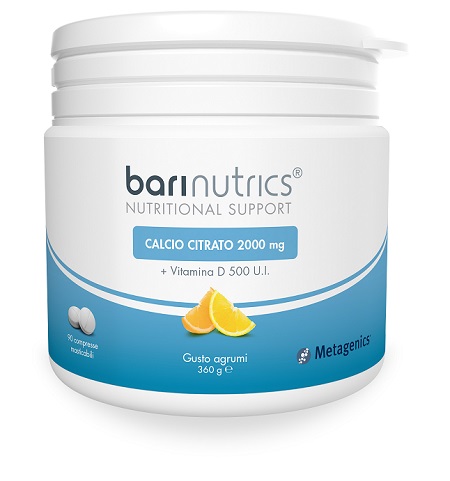 BARINUTRICS CALCIO CITRATO ARANCIA LIMONE ITA 90 COMPRESSE - farmachicca
