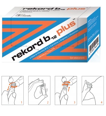 REKORD B12 PLUS 10 FLACONCINI 10 ML - farmachicca