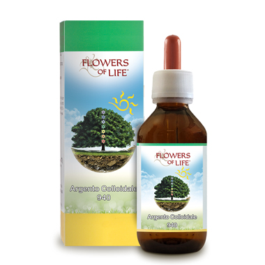 ARGENTO COLLOIDALE 940 100 ML FLOWERS OF LIFE - farmachicca