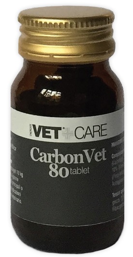 VETCARE CARBONVET 80 COMPRESSE 500 MG - farmachicca