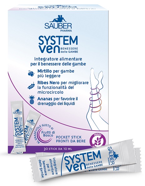 SAUBER SYSTEM VEN 30 STICK 10 ML - farmachicca