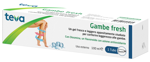 GAMBE FRESH TEVA GEL 100 ML - farmachicca