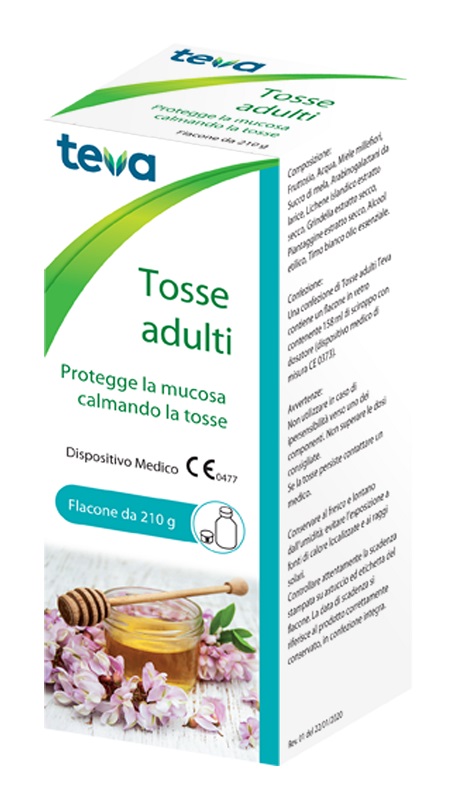 TOSSE ADULTI TEVA SCIROPPO 210 G - farmachicca