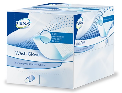 GUANTO PER IGIENE TENA WASH 50 PEZZI - farmachicca