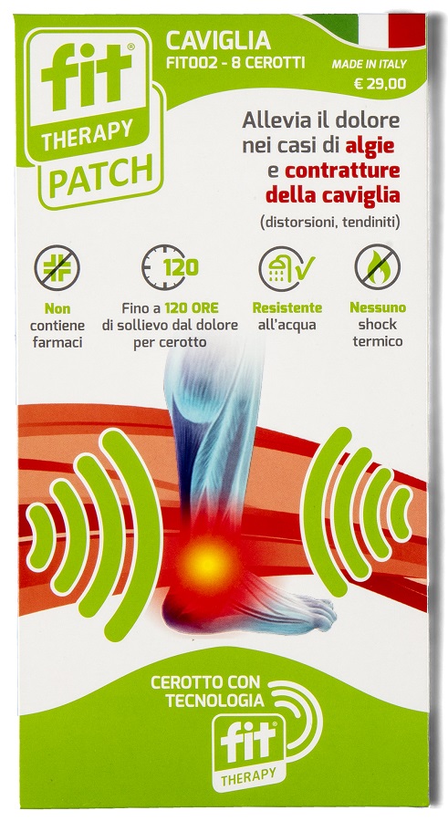 CEROTTO FIT THERAPY CAVIGLIA 8 PEZZI - farmachicca