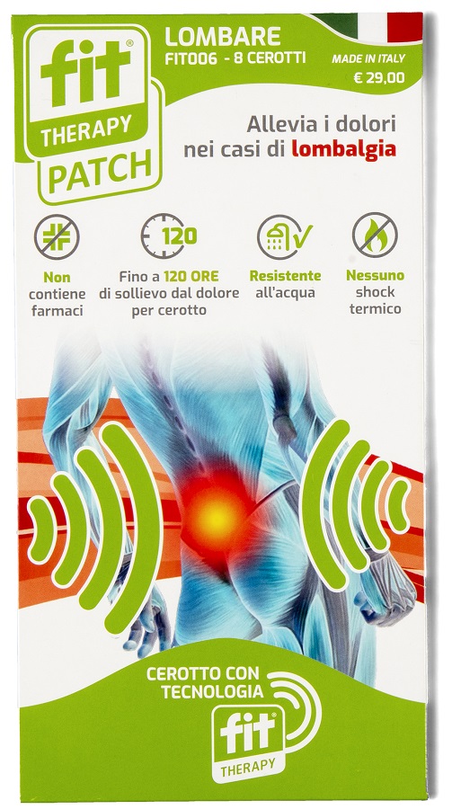 CEROTTO FIT THERAPY LOMBARE 8 PEZZI - farmachicca