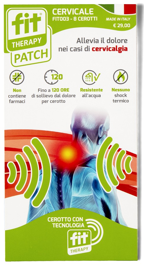 CEROTTO FIT THERAPY CERVICALE 8 PEZZI - farmachicca