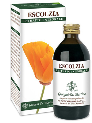 ESCOLZIA ESTRATTO INTEGRALE 200 ML - farmachicca