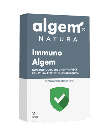 IMMUNO ALGEM 30 CAPSULE VEGETALI DA 400 MG - farmachicca