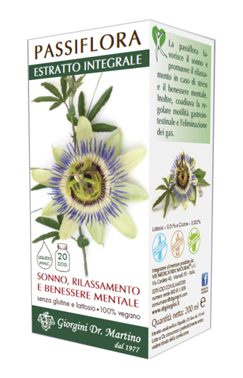 PASSIFLORA ESTRATTO INTEGRALE 200 ML - farmachicca